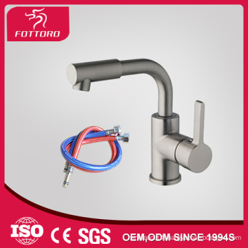 Forme ronde exquis menu déroulant lavabo robinet pivotant spray 23408